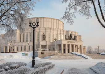building of  Belarusian  Academic Bolshoi Opera and Ballet