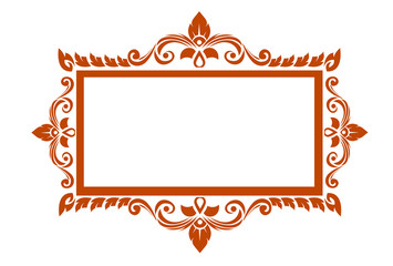Thai elegant art frame