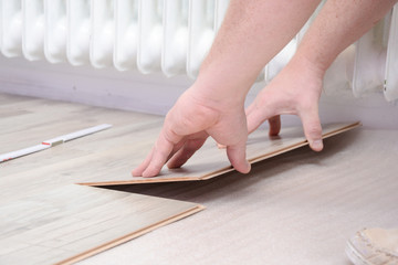 Laminat verlegen
