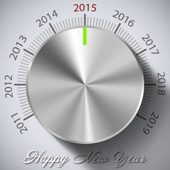 2015 Happy New Year Knop