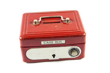 Red cash box