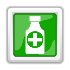 Pills bottle  icon