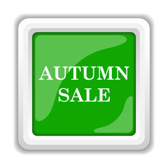 Autumn sale icon