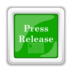 Fototapeta premium Press release icon