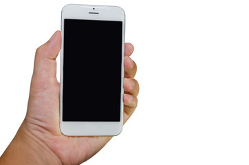 Smart phone in hand