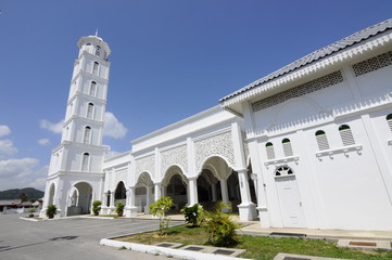 Obraz premium Masjid Sultan Ismail in Chendering, Terengganu
