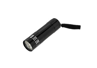 black flashlight