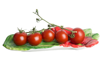 Tomaten auf Schale