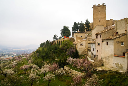 Castle at Moratalla, Valencia y Murcia, Spain