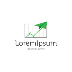 Vector finance or law company logo