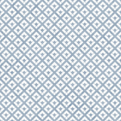 Blue and White Diagonal Squares Tiles Pattern Repeat Background