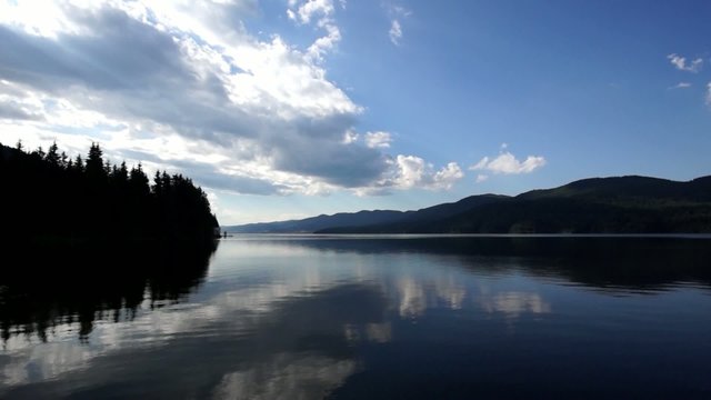 Dospat dam located in Bulgaria