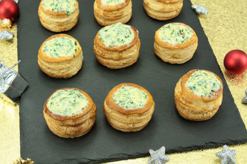 feuilletés d'escargots