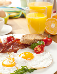 Fototapeta premium frühstuck Tisch