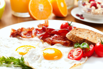 Frühstück tisch
