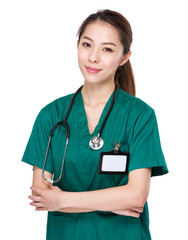 Asian Doctor portrait