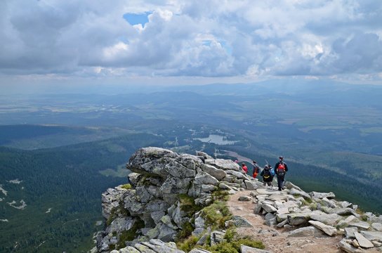 high tatras mountain view