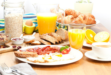 Frühstück tisch