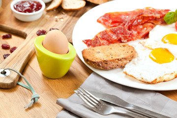 Frühstück tisch