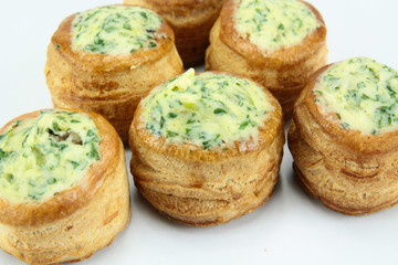 feuilletés d'escargots