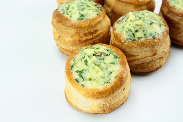 feuilletés d'escargots