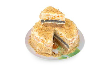 home sweet three-layer cake