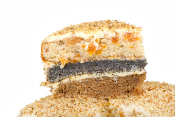 home sweet three-layer cake