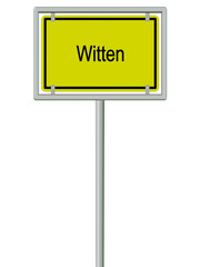Witten - Ortsschild