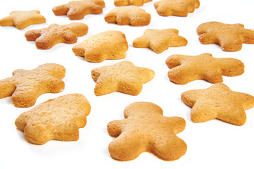 Christmas cookies isolated