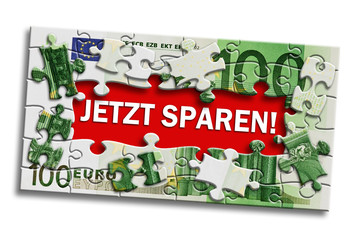 Geldschein - Jetzt sparen!