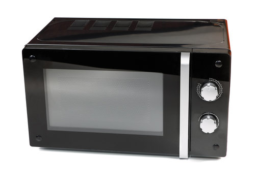 Microwave isolated on a white background