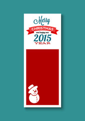 Merry Christmas retro FLYER