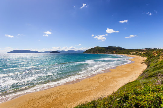 landscape of zante island