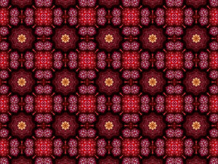 abstract pattern in shades of crimson