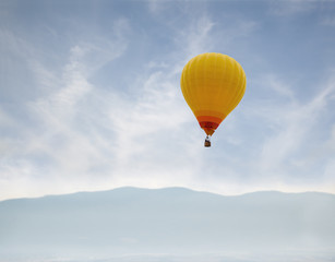 yellow balloon