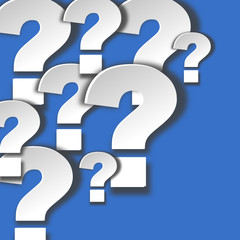 Fragezeichen 3d weiss #141206-svg02