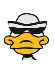 Ente sonnenbrille cool