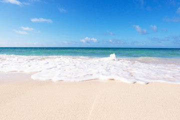 Fototapeta na wymiar 沖縄のビーチ・天浜・てぃんぬはま