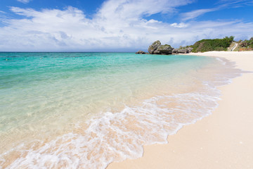 沖縄のビーチ・ニライビーチ