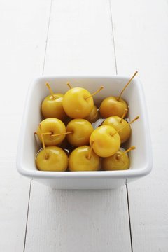 cherry apples in syrup
