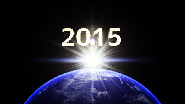 2015年号と地球