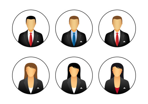 Business profile icons