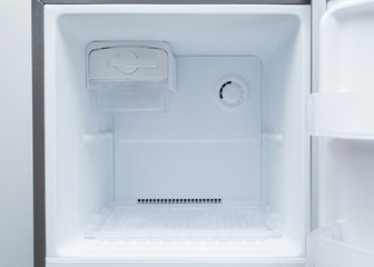 empty refrigerator freezer