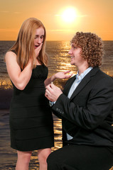 Man Proposing