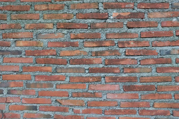 Old Red Brick close up of Texture and Color