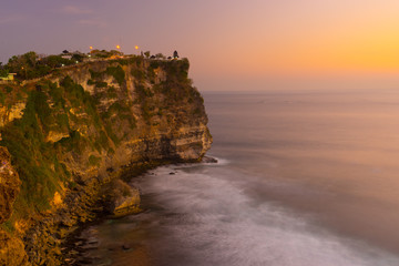 Uluwatu beautiful sunset © skazzjy
