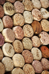 Assorted wine corks
