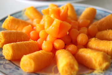 Thai Sweets of colorful.