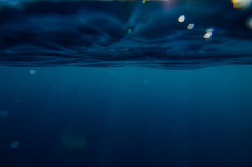 Abstract underwater background