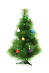 Christmas decoration isolated on the white